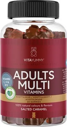 VitaYummy Adults Multivitamins Salted Caramel 60 stk