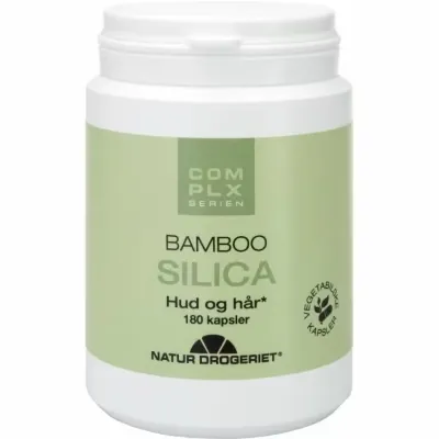 Bamboo Silica Complex 180 Kapsler | Bambusekstrakt med Silisium og Biotin
