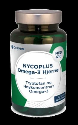 Nycoplus Omega-3 Hjerne 60 kapsler