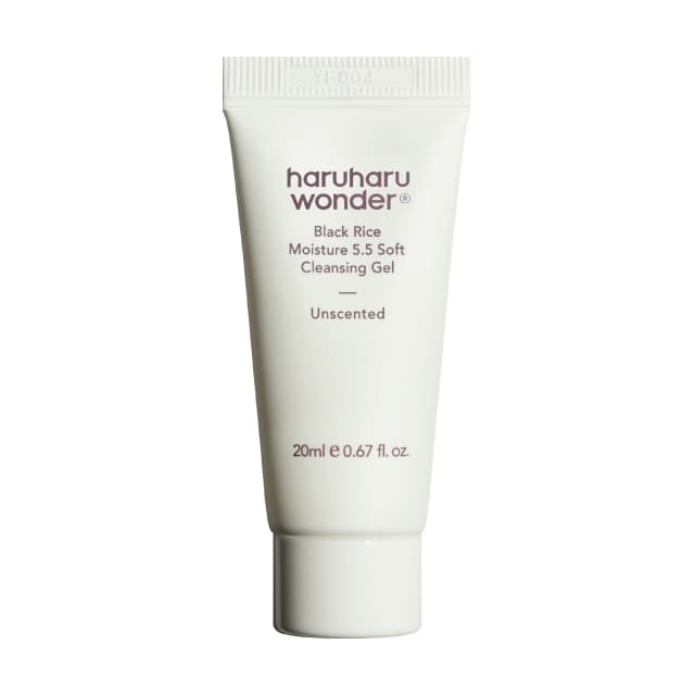 haruharu wonder Black Rice Moisture 5.5 Soft Cleansing Gel, 20 ml
