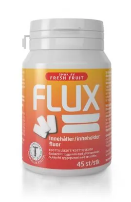Flux Fresh Fruit Tyggegummi Boks 45 stk
