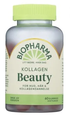 Biopharma Kollagen Beauty Gummies 60stk