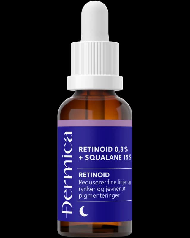 Dermica Retinoid 0,3 % + squalane 15 % serum 30 ml