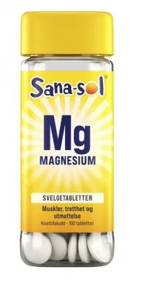 Sana-Sol Magnesium svelgetablett 100stk