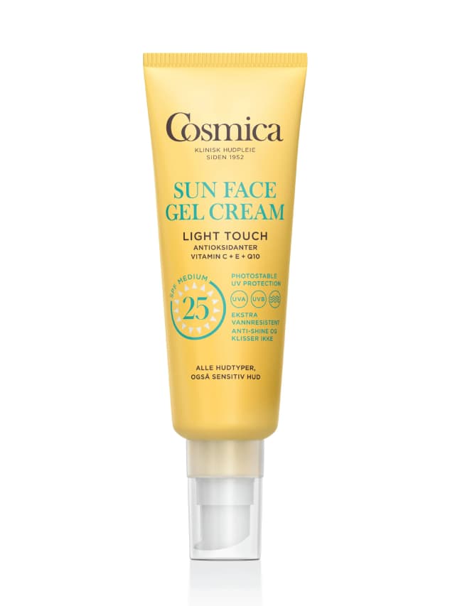 Cosmica Sun Face Gel Cream SPF25, 50 ml