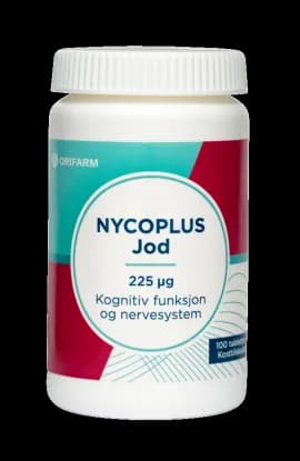 Nycoplus Jod 225mcg tabletter 100stk