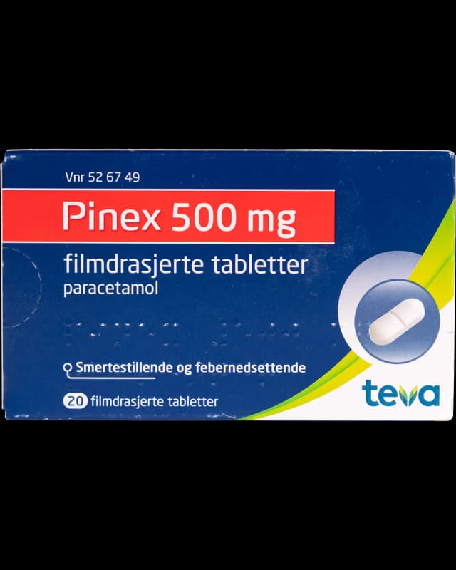 Pinex 500 mg tabletter 20 stk