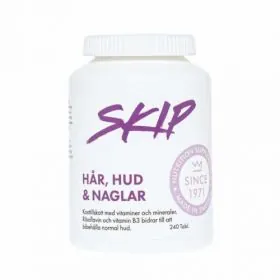 SKIP Hår, Hud og Negler 240 stk