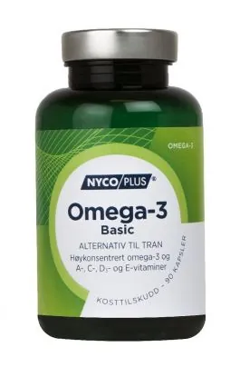 Nycoplus Omega-3 basic kapsler 90stk