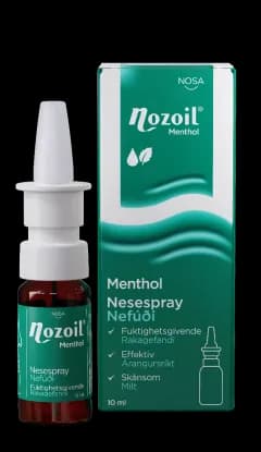 NOSA Nozoil neseolje menthol 10 ml