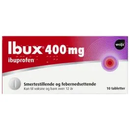 Ibux tabletter 400 mg 10stk