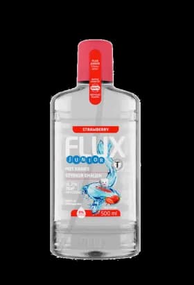 Flux Fluorskyll 0,2% Jordbær Junior 500ml