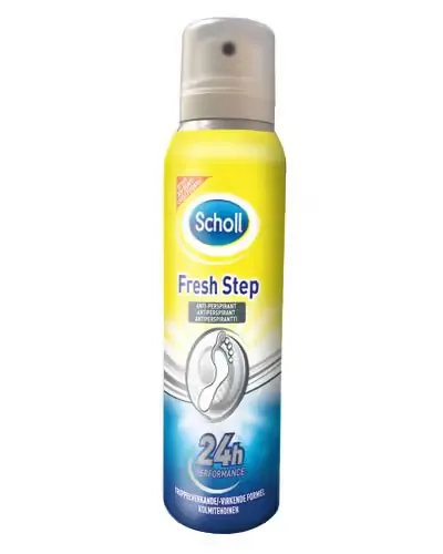Scholl Fresh Step antiperspirant fotspray 150 ml
