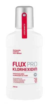 Flux Munnskyll Pro Klorhexidin + Fluor 250ml