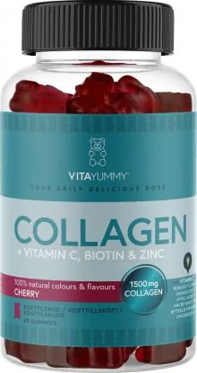 VitaYummy Collagen Cherry 60 stk