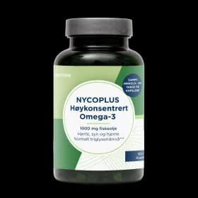 Nycoplus Høykonsentrert Omega-3 1000mg kapsler 120 stk