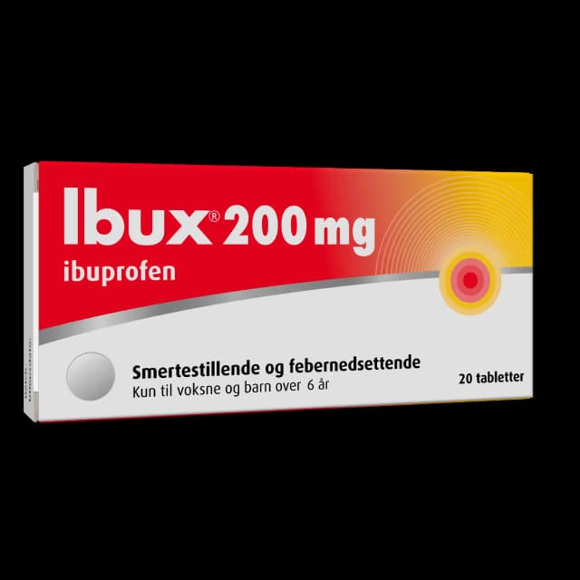 Ibux 200 mg tabletter 20 stk