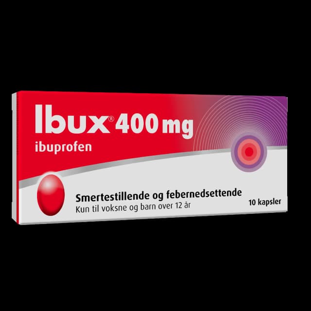 Ibux 400 mg kapsler 10 stk