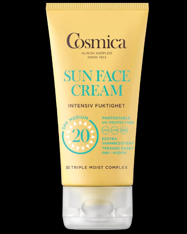 Cosmica Sun solkrem ansikt SPF20 50 ml