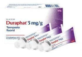 Duraphat Reseptfri 5 mg/g tannpasta 3x51 g
