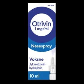 Otrivin 1 mg/ml nesespray voksne 10 ml