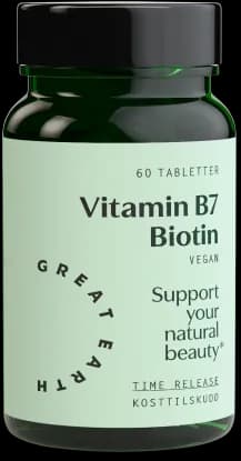 Great Earth Vitamin B7 Biotin 60 stk