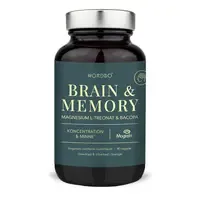 NORDBO Brain & Memory Magnesium - 90 kaps.