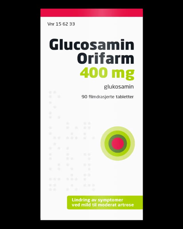 Glucosamin Orifarm 400 mg tabletter 90 stk