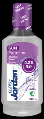 Jordan Clinic Gum Protector Fluorskyll mintsmak 500 ml