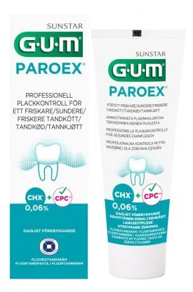 Gum Paroex tannkrem 0,06% CHX 75ml